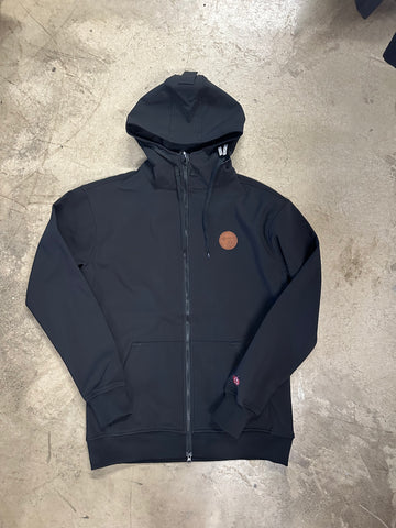 Always Boardshop Tech Zip Hoodie Jacket Black