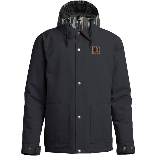 Airblaster Work Jacket Black Small Always Boardshop