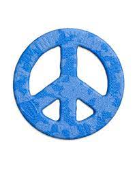 Crab Grab Peace of Foam Traction Pad Blue Swirl