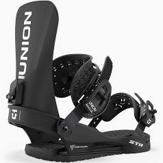 Union 2027 STR Snowboard Bindings - Black