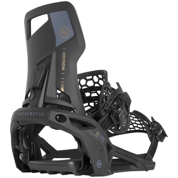 NIDECKER SUPERMATIC ビンディング ブラック L Nidecker Supermatic Bindings Black Medium 2025 – Always Boardshop