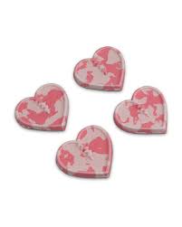 Crab Grab Mini Hearts Bubble Gum Swirl Traction Pad