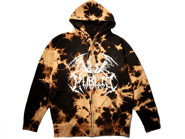 Public Bleach Zip Up Hoody 2026 – Always Boardshop