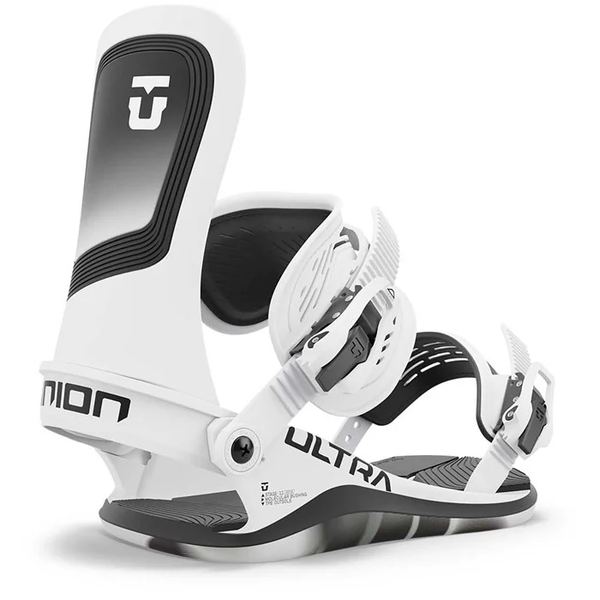 24-25 UNION BINDING【STRATA】BONE WHITE M Union Strata Bone White Snowboard Bindings 2025 | Zumiez