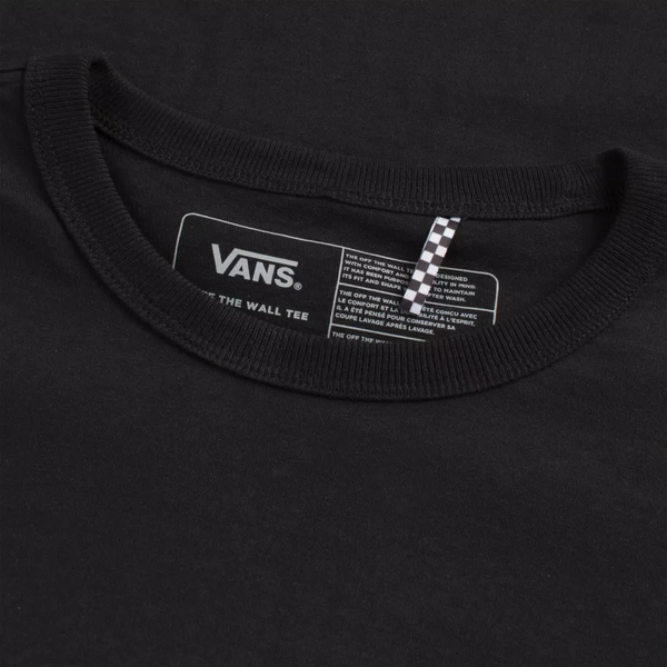 Tee Vans Sleeve – Black Wall Always Small Off Long The Boardshop