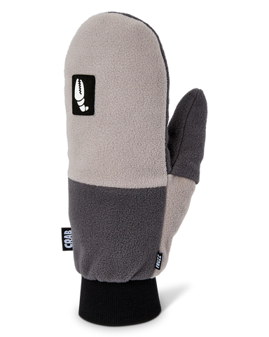Crab Grab Fruzz Mitt Grey  (Sale Item/ No Returns)