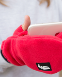 Crab Grab Fruzz Mitt Red  (Sale Item/ No Returns)