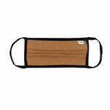 Coal Cotton Pleated Face Mask 1-Pack