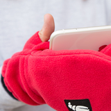 Crab Grab Fruzz Mitt Grey  (Sale Item/ No Returns)