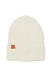 Coal Pearl Fuzzy Knit Womens Beanie (Multiple Color Options)