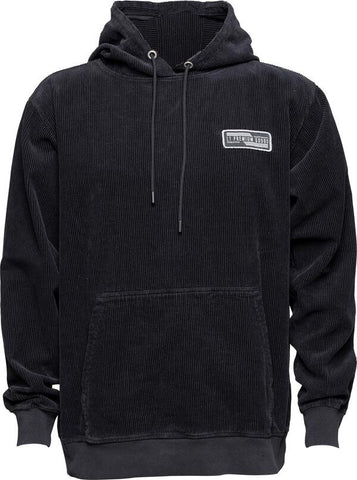 L1 Corded Pull Over Hoodie Black Medium (Sale Item/ No Returns)