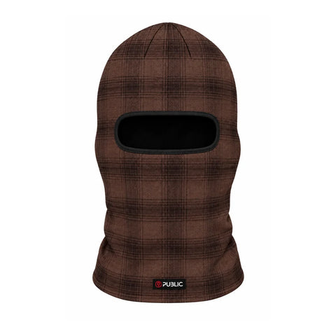 Public Plaid Balaclava