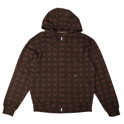 Public Plaid Zip Hoody