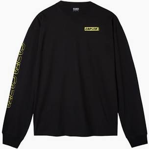 Capita Mothership Long Sleeve Tee Black 2026