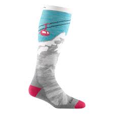 Darn Tough Women's Yeti Over-the-Calf Midweight Ski & Snowboard Socks