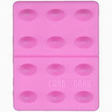 Crab Grab Mini Shark Teeth Traction Pad Clear Pink