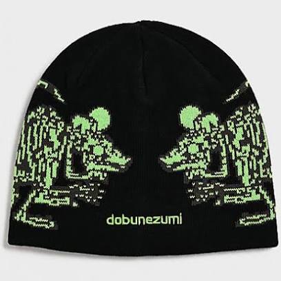Corduroy Dobunezumi Skully Beanie 2026