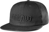 Thirtytwo Double Snapback Hat (Multiple Color Options)