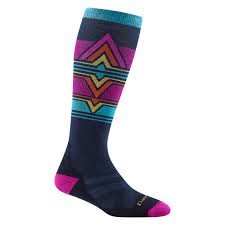 Darn Tough Women's Echo Over-the-Calf Midweight Ski & Snowboard Socks