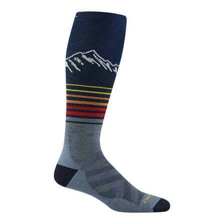 Darn Tough Men's Steep Lines Over-the-Calf Lightweight Ski & Snowboard Socks