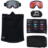 Anon M4 Toric Goggle W/ Spare Lens+ MFI Face Mask 2026 (Multiple Color Options)