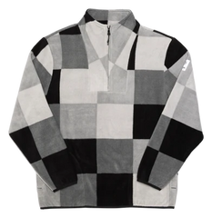 Autumn Vortex Half Zip Fleece Patchwork Large (Sale Item/ No