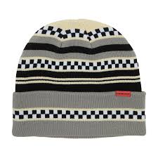 Corduroy Checkstripe Beanie (Multiple Color Options)