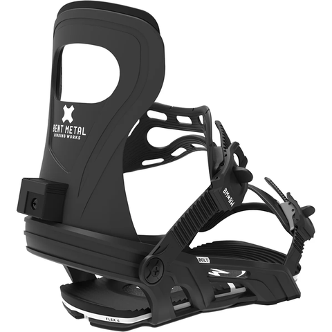 Bent Metal Bolt Binding Black 2027