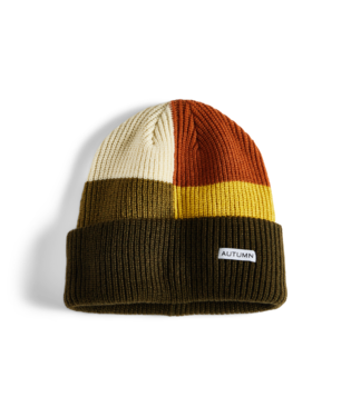 Autumn Patchwork Beanie 2025 (Multiple Color Options)