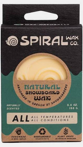 Spiral Wax Co. All Temp Snowboard Wax