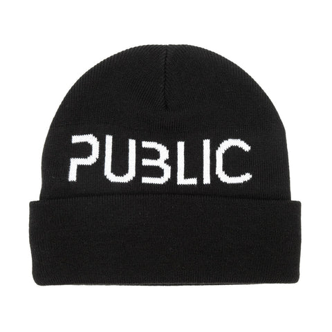 Public Logo Cuff Beanie (Multiple Color Options)