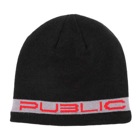 Public Stretch Logo Beanie (Multiple Color Options)