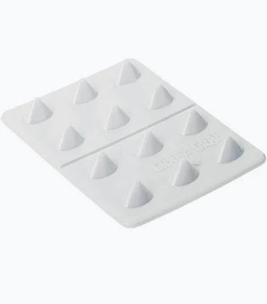 Crab Grab Mini Shark Teeth Traction Pad White