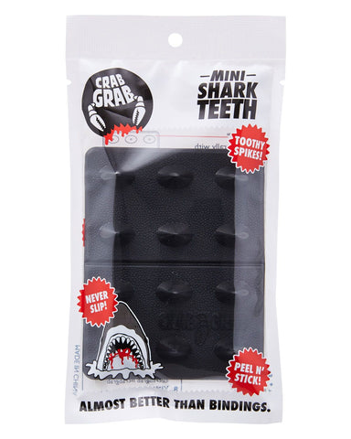 Crab Grab Mini Shark Teeth Traction Pad Black