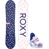 Roxy Poppy Package Girl's Snowboard & Traditional Bindings 2023