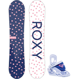 Roxy Poppy Package Girl's Snowboard & Speed Strap Bindings 2023