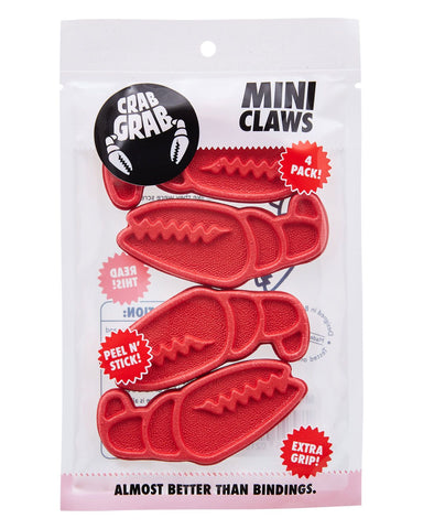 Crab Grab Mini Claws Red Traction Pad